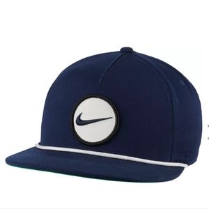 Nike Navy Blue Snapback Hat
